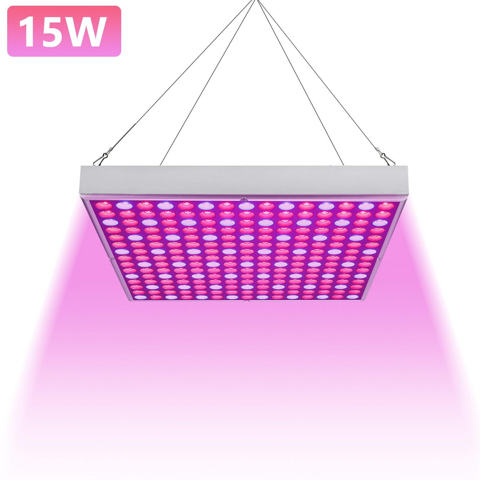 Clanmacy Pflanzenlampe LED 15W Wachstumslicht für günstig online kaufen