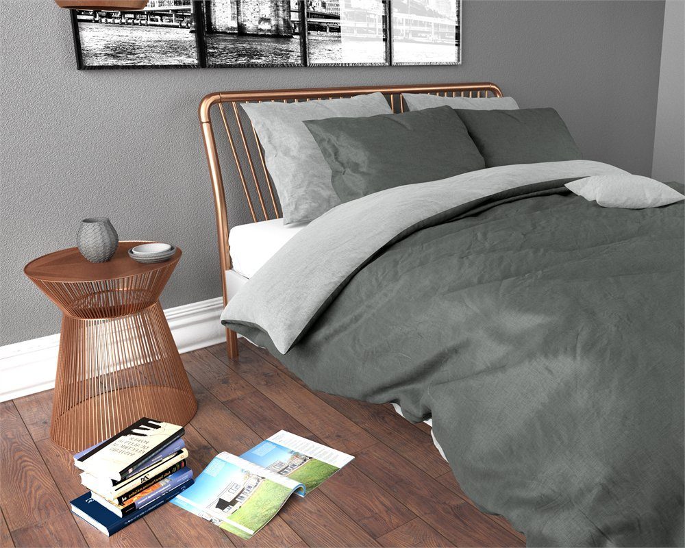 Sitheim-Europe Bettwäsche ZENSATION TWIN FACE Bettbezug +Kissenbezüge, Mikr günstig online kaufen