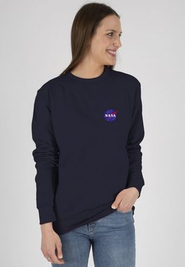 Shirtracer Sweatshirt NASA Logo Space X Merchandise Weltraum (1-tlg) Weltall Weltraum