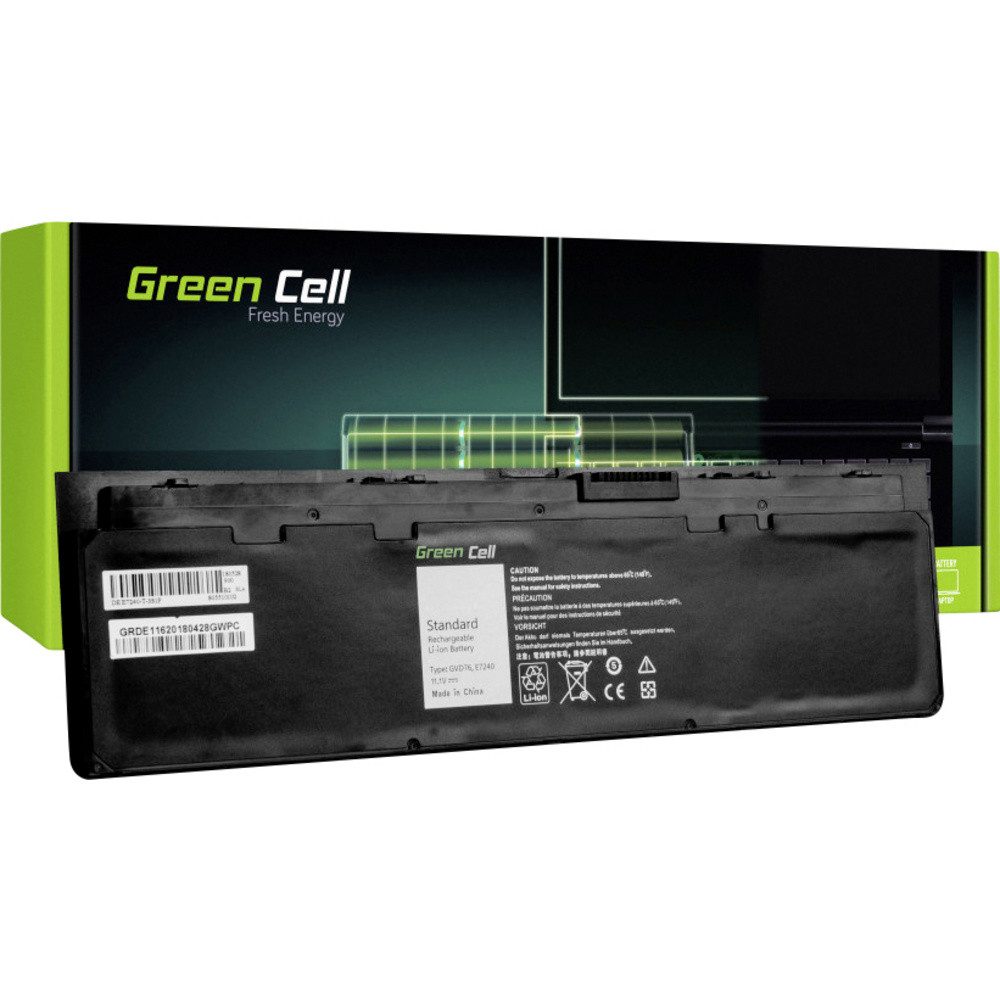 Green Cell Green Cell Kamera-Akku WD52H GVD76 11.1 V 2400 mAh Dell Laptop-Akku 2400 mAh