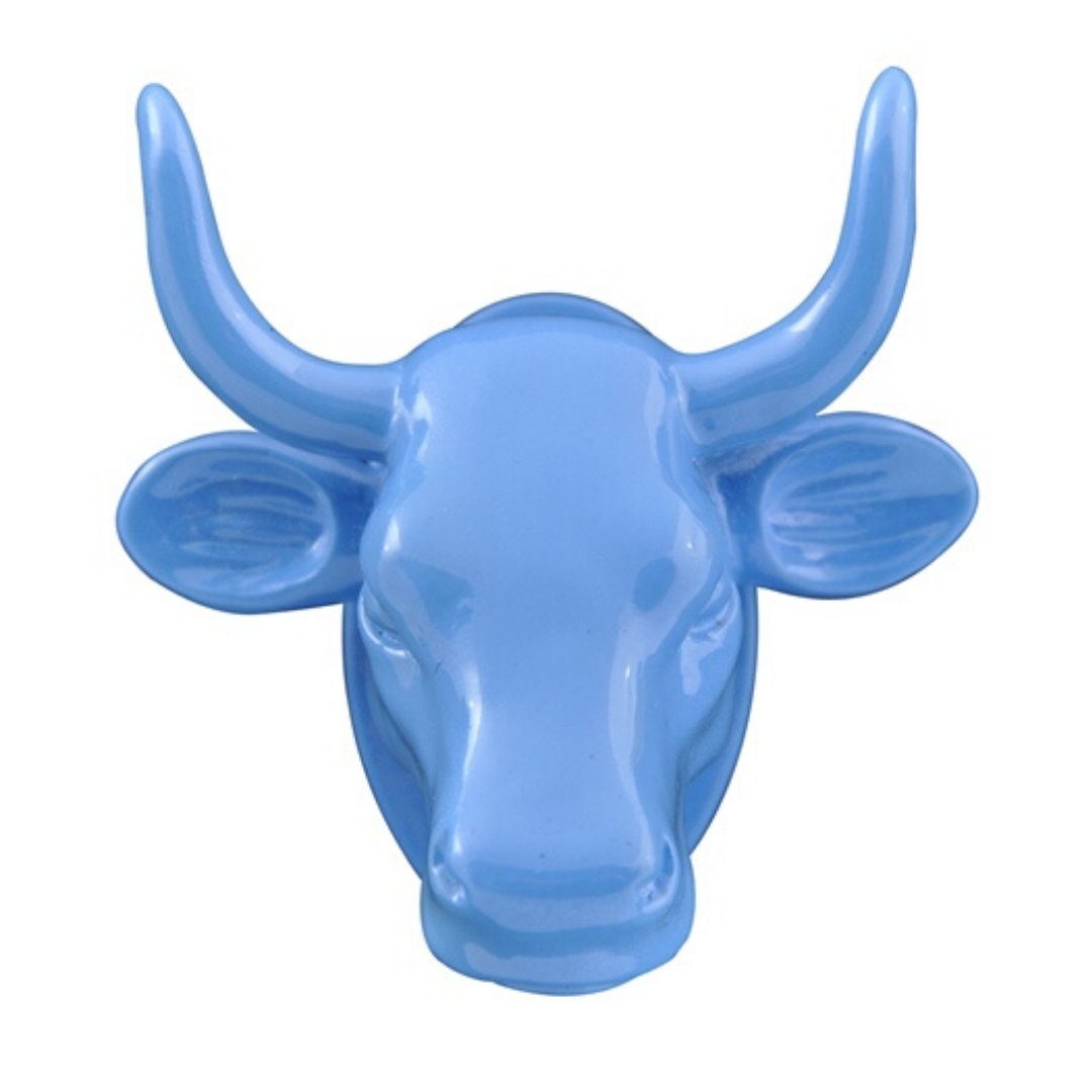 CowParade Magnet Kuhkopf 6 cm x 5,5 cm x 4,3 cm