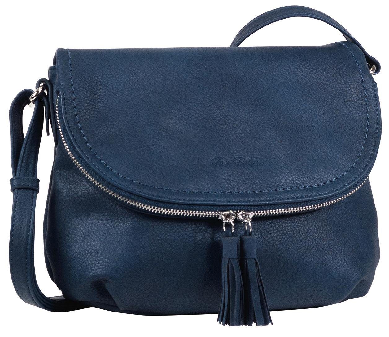 TOM TAILOR Umhängetasche »LARY«, Crossbody Bag mit modischen Quasten am  Zipper online kaufen | OTTO