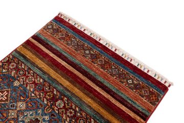 Orientteppich Arijana Shaal 68x104 Handgeknüpfter Orientteppich, Nain Trading, rechteckig, Höhe: 5 mm