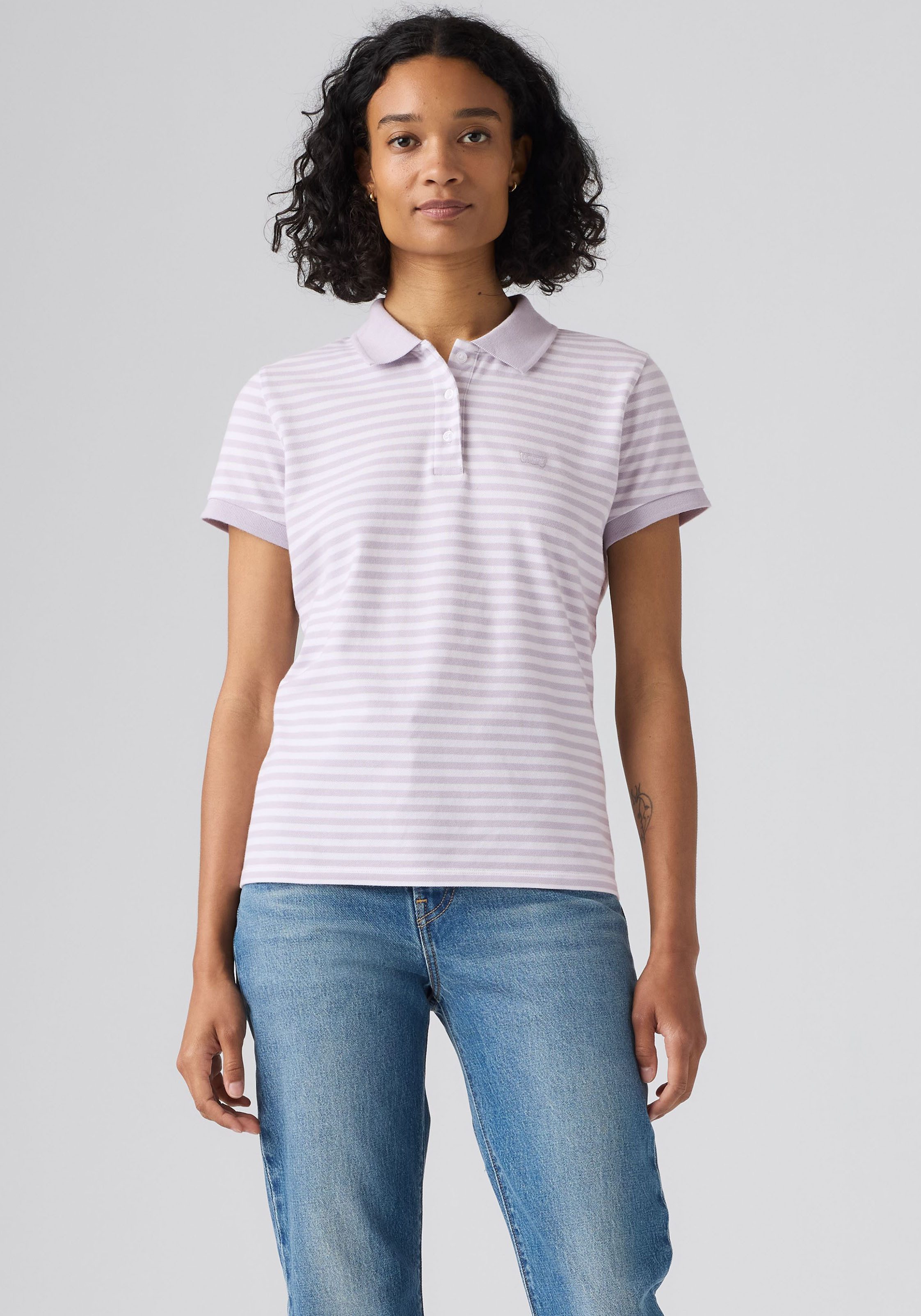 Levi's® Poloshirt LEVI'S HM POLO Piqué aus elastischer Baumwollmischung