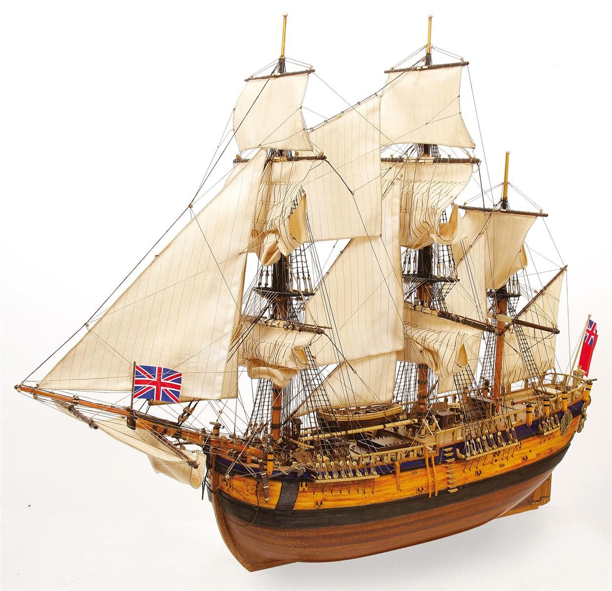 OcCre Modellbausatz Endeavour 1:54, (Schiff, 4624-tlg., Schiffsbausatz), Made in Europe