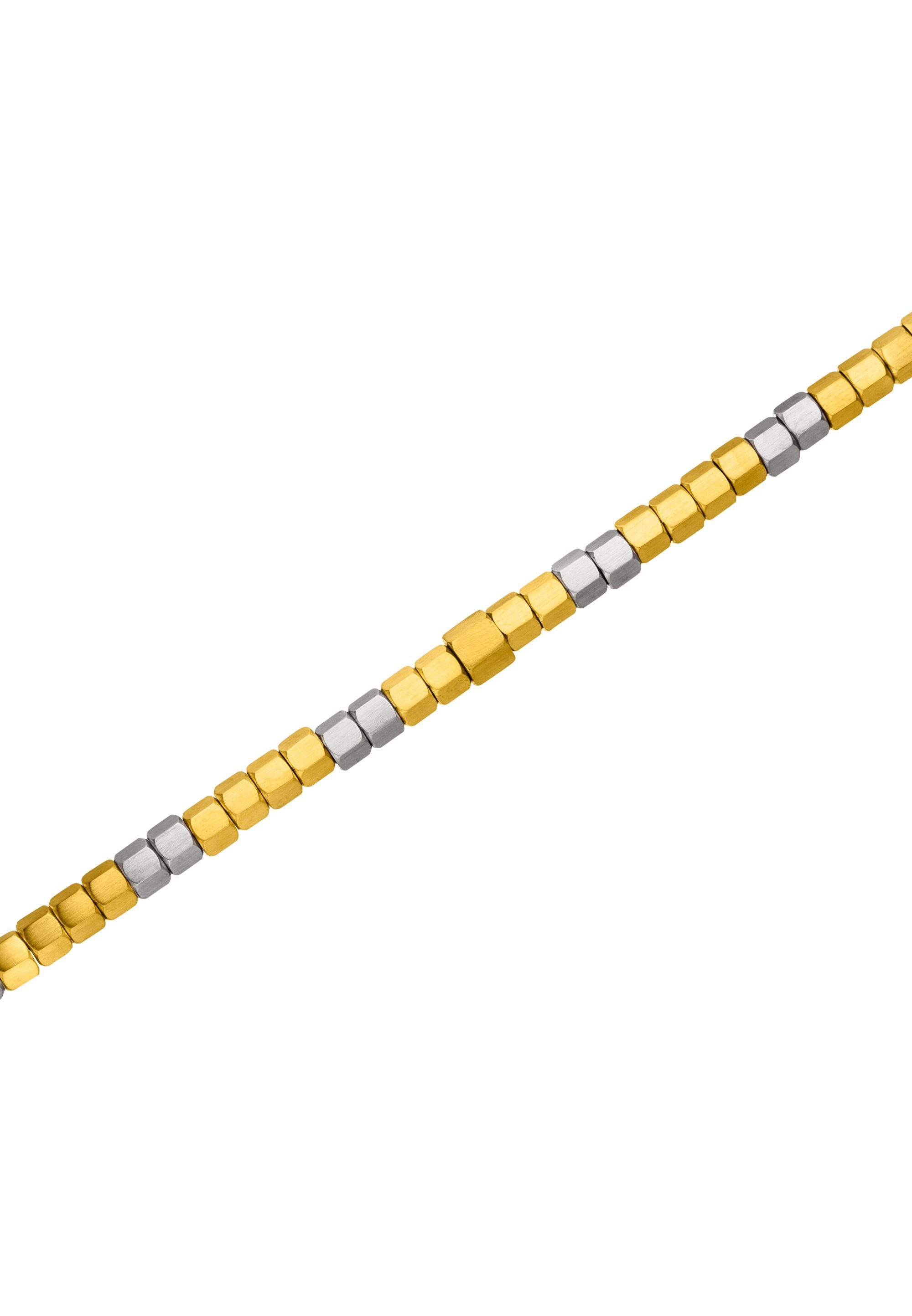dallas, Bicolor-Optik Armband in trendiger STEELWEAR