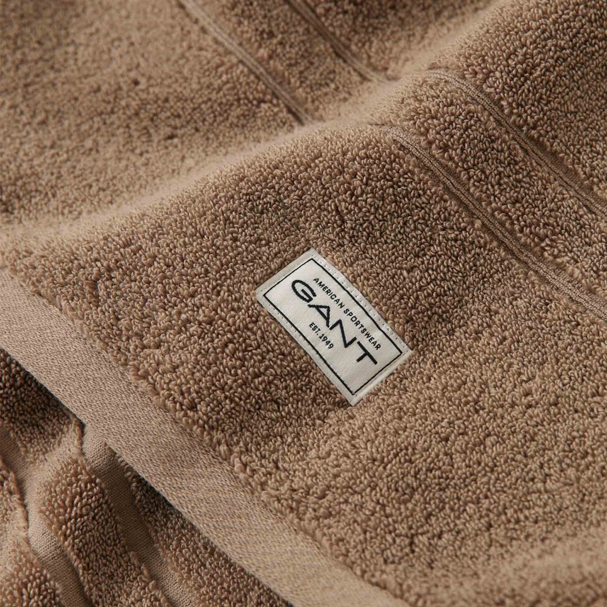Gant Gästehandtücher Unisex Gästetuch 1er Pack Baumwolle Premium Towel, Frottier (Packung, 1-St)