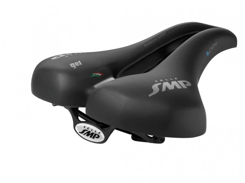 Selle SMP Fahrradsattel Selle SMP E-City Gel Sattel, ergonomischer City-Sattel für E-Bikes, mi