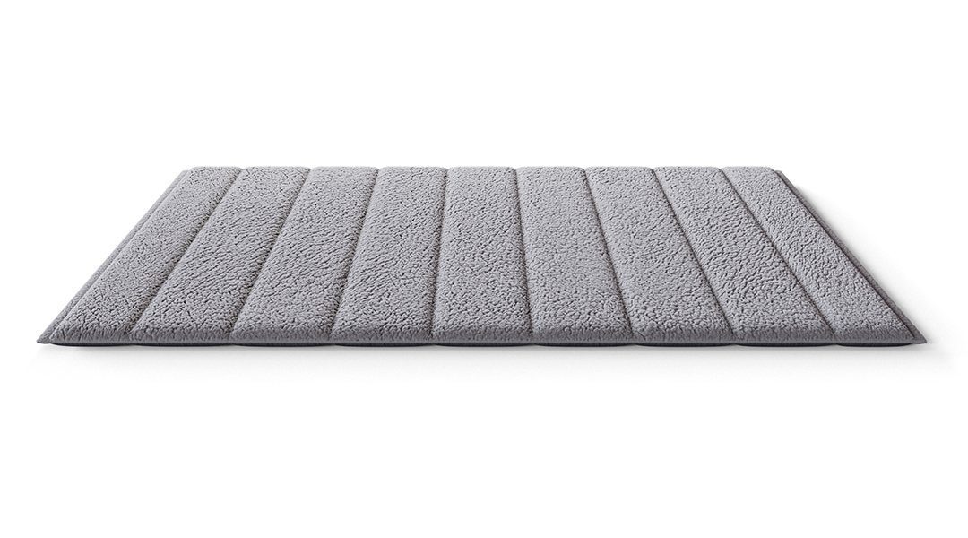 Knuffelwuff Hundematte Reisematte Linea Travel, Kuscheliges Velours mit Teddybezug – Bild 2 von 5