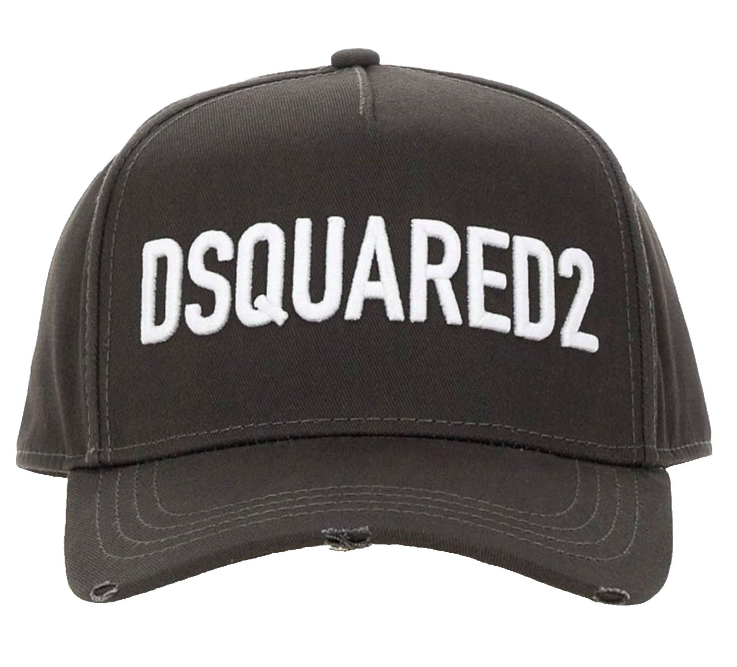 Dsquared2 Baseball Cap Technicolor Basecap Icon Retro Patch Logo Baseballcap Baumwolltwill mit strukturierter Oberfläche