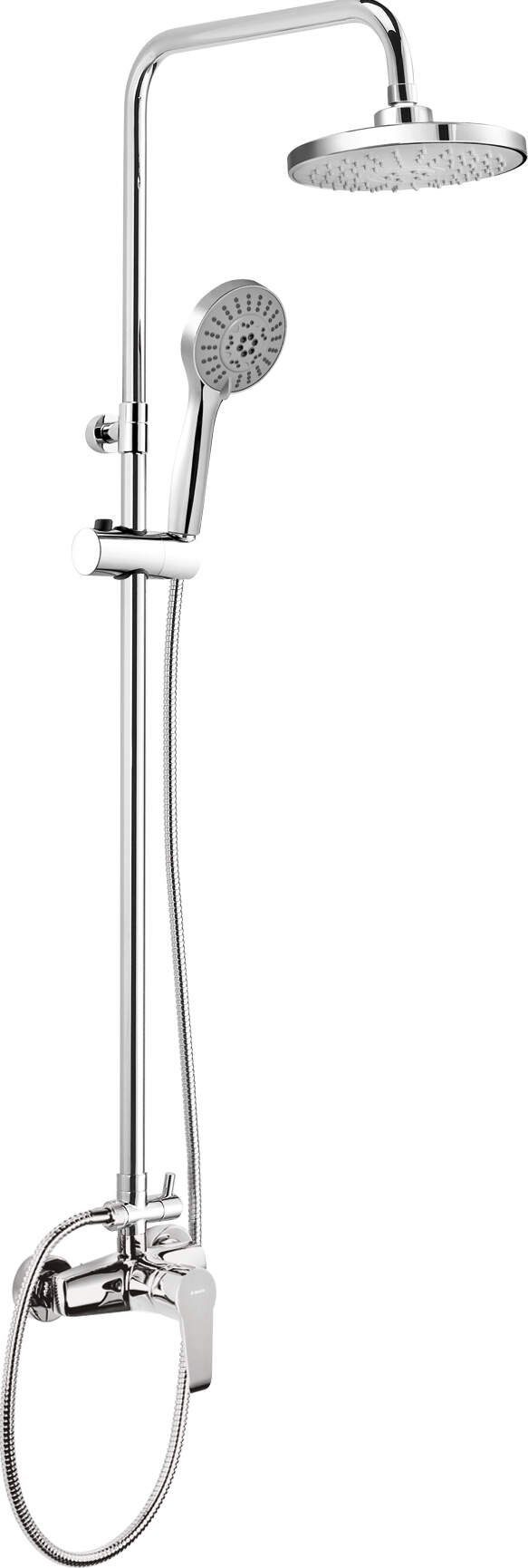 Duscharmatur Duschsystem mit Duscharmatur Regen-Hydromassage