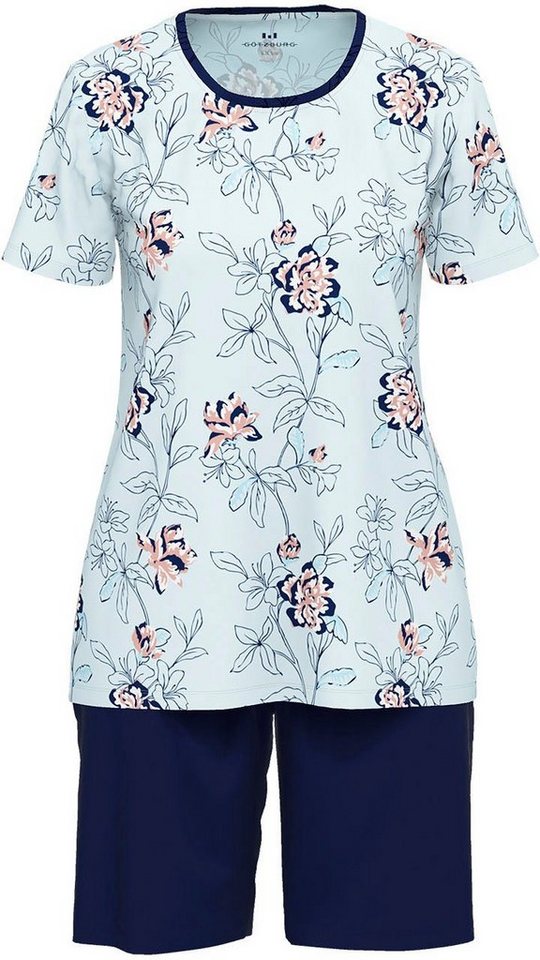 GÖTZBURG Shorty (2 tlg) Pyjama mit floralem Print