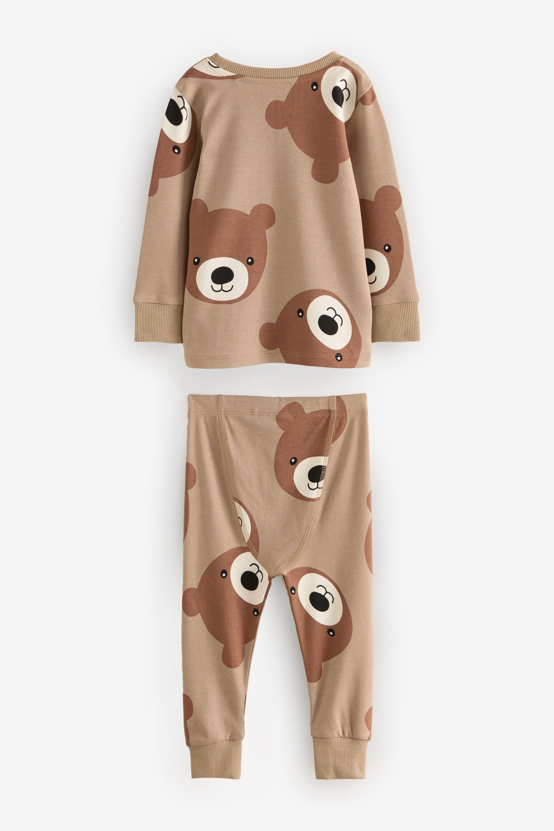 Next Pyjama Snuggle Schlafanzug aus 100 % Baumwolle, 3er-Pack (6 tlg) – Bild 2 von 5