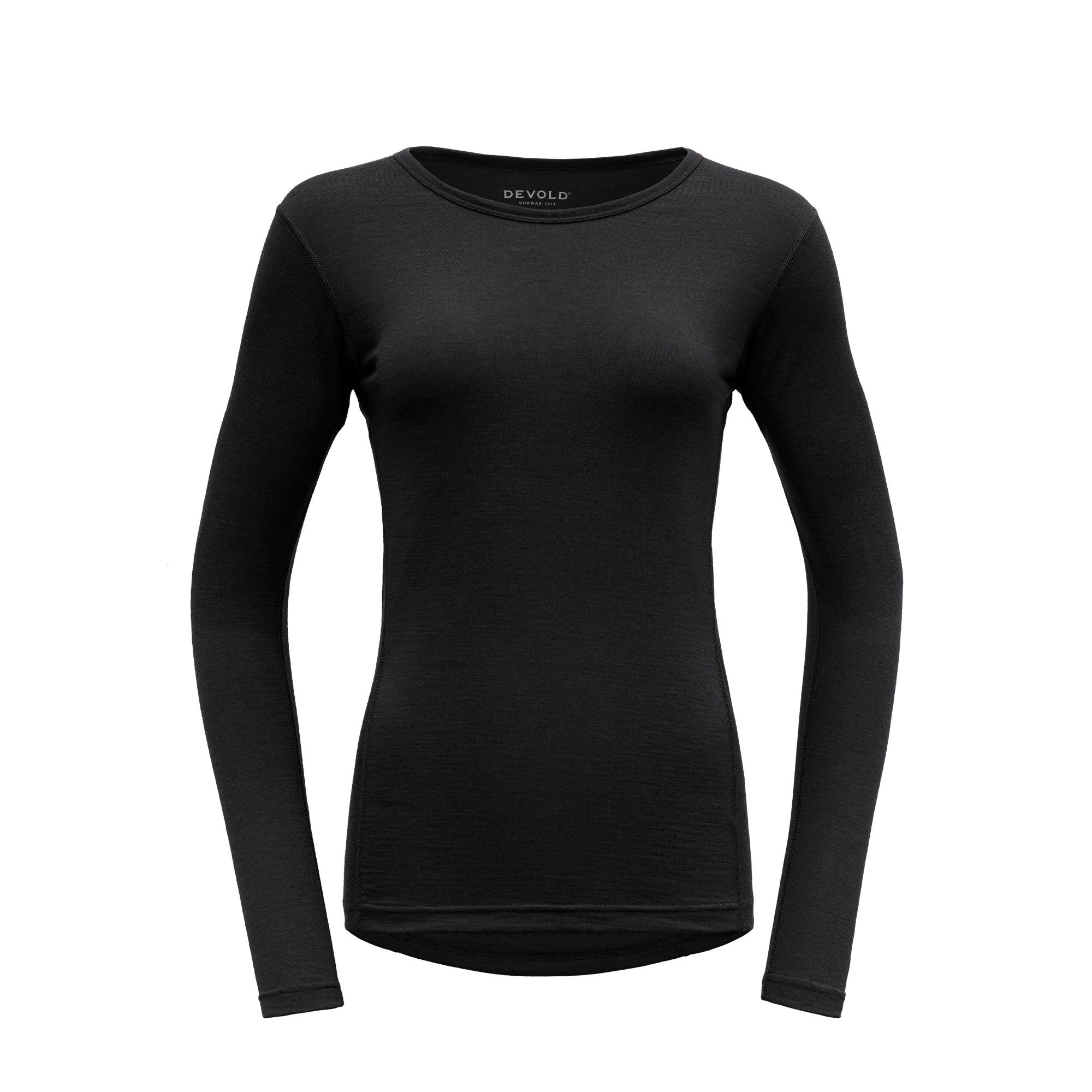 Devold Funktionsunterhemd JAKTA MERINO 200 SHIRT WMN - Damen Merino-Unterhemd - BLACK