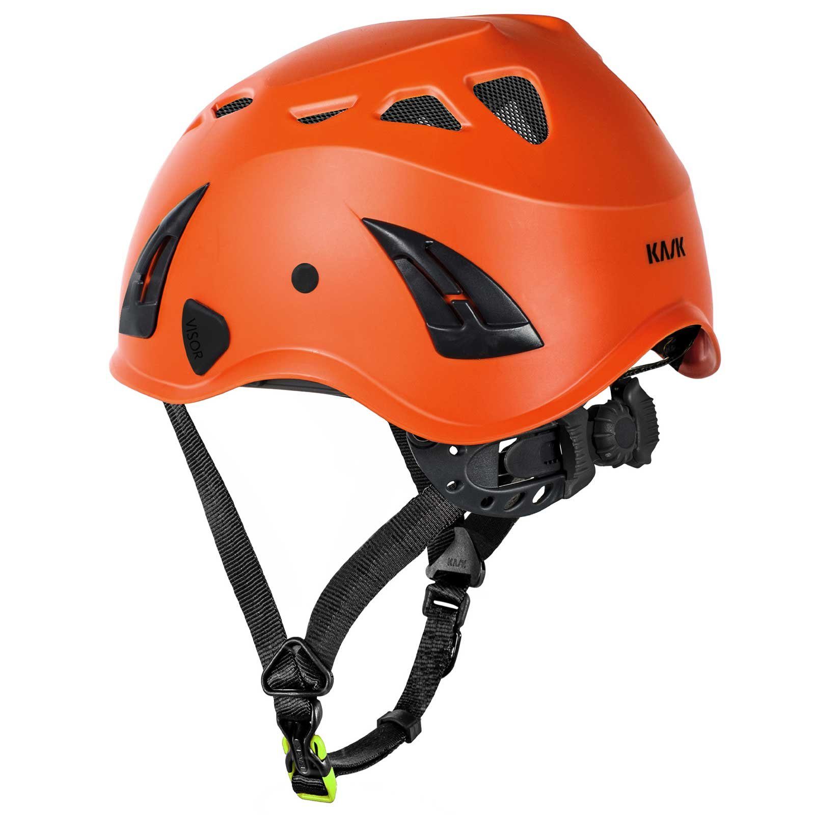 Superplasma Gr. einstellbar Bergsteigerhelm- PL gelb Kask - 52-61cm Kletterhelm, Schutzhelm