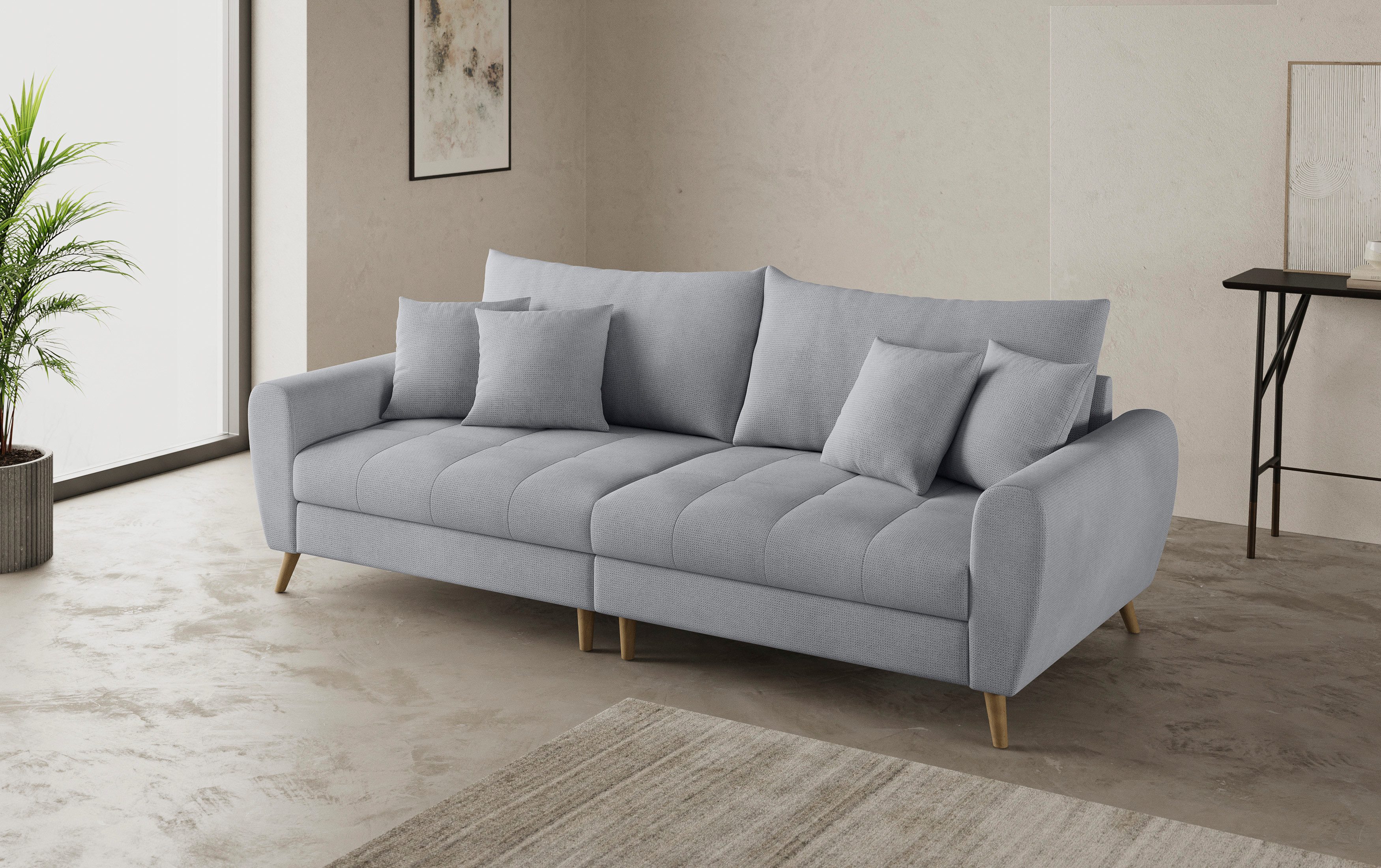Mr. Couch Big-Sofa "Blackburn II" Mit Kaltschaumpolsterung bis 140 kg belas günstig online kaufen