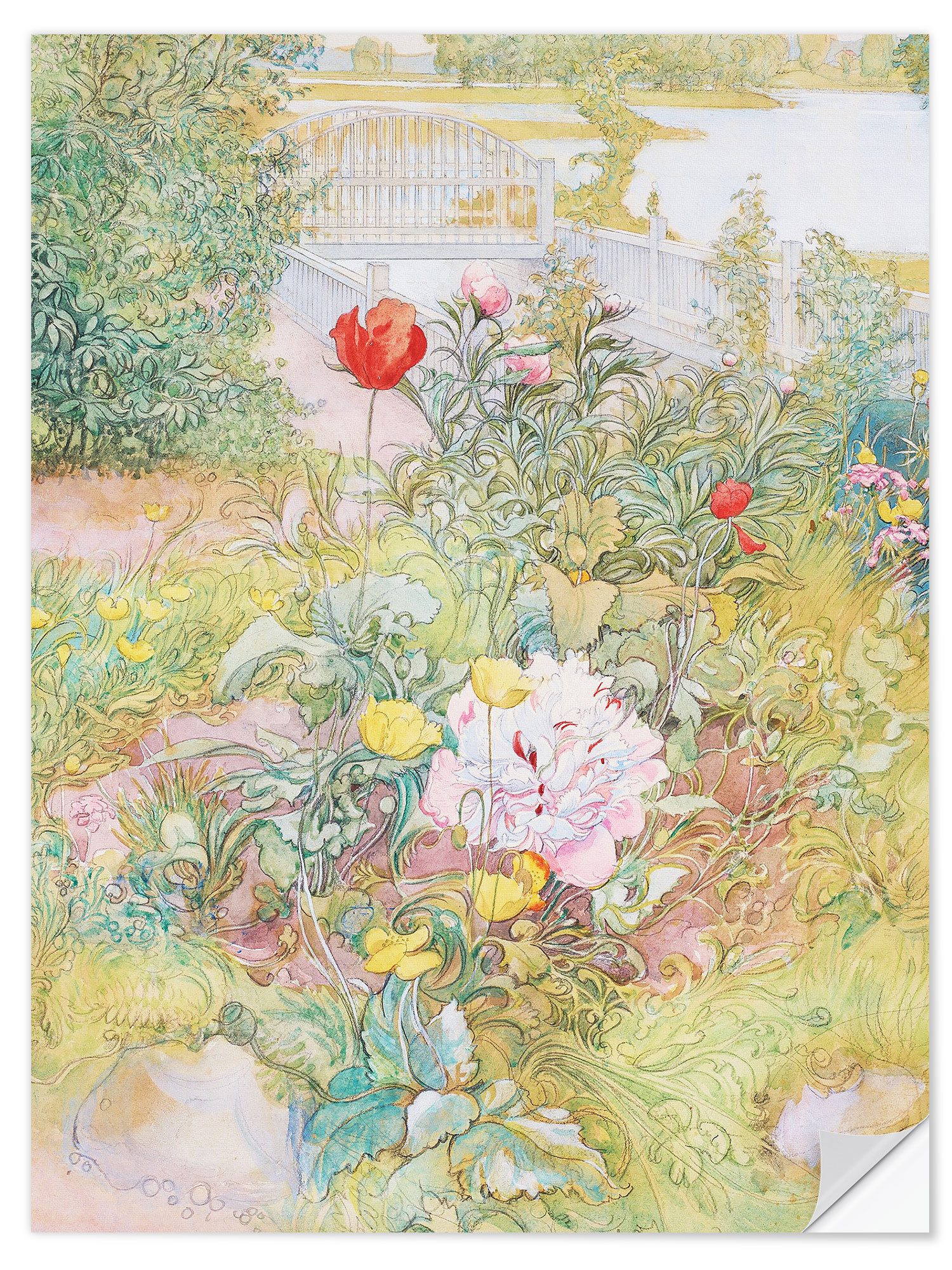 Wandfolie Carl Larsson