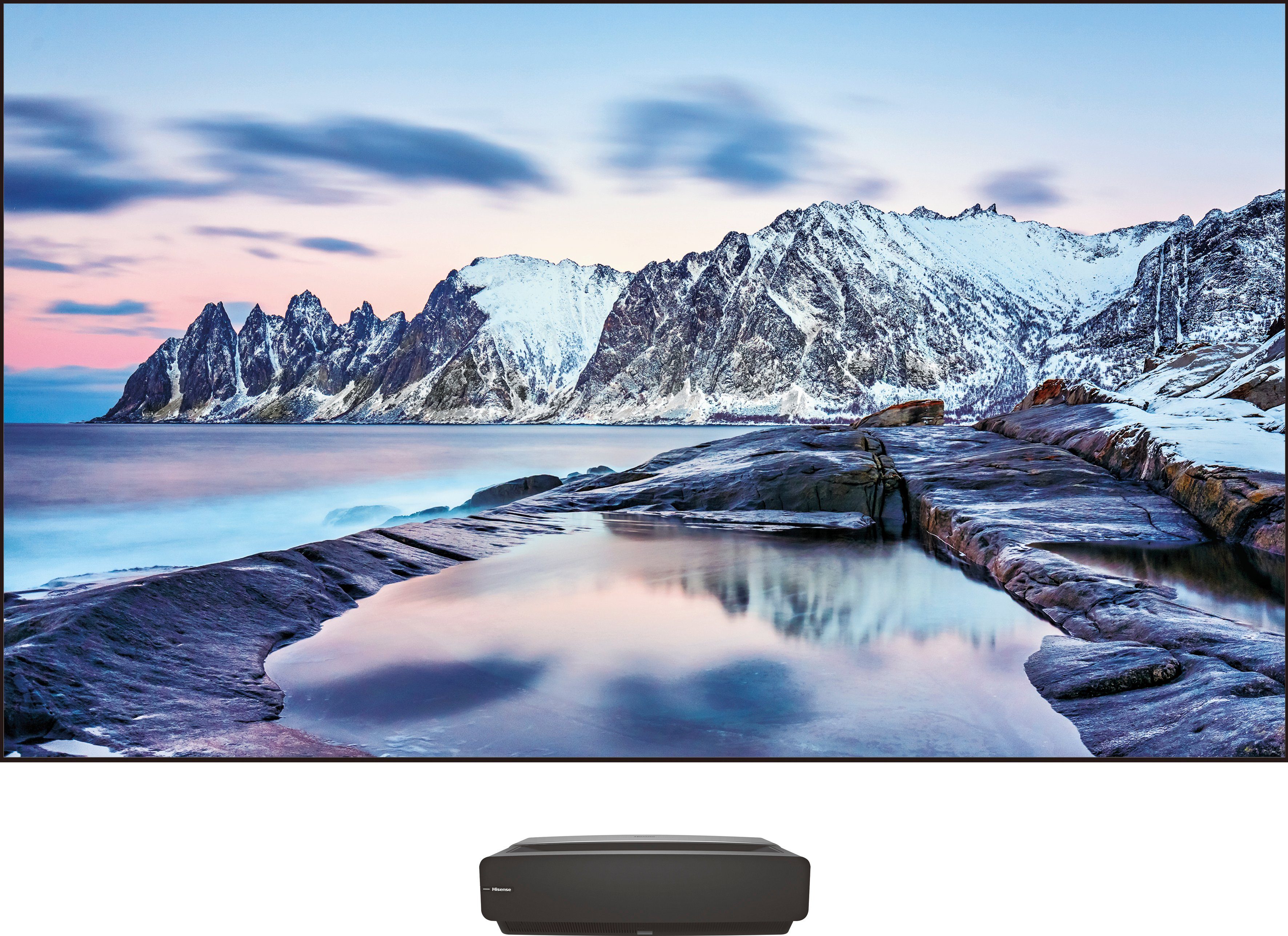 Hisense 100L5F-B12 (100 Zoll) Laser-TV (Triple Tuner, inkl. Hard Panel)