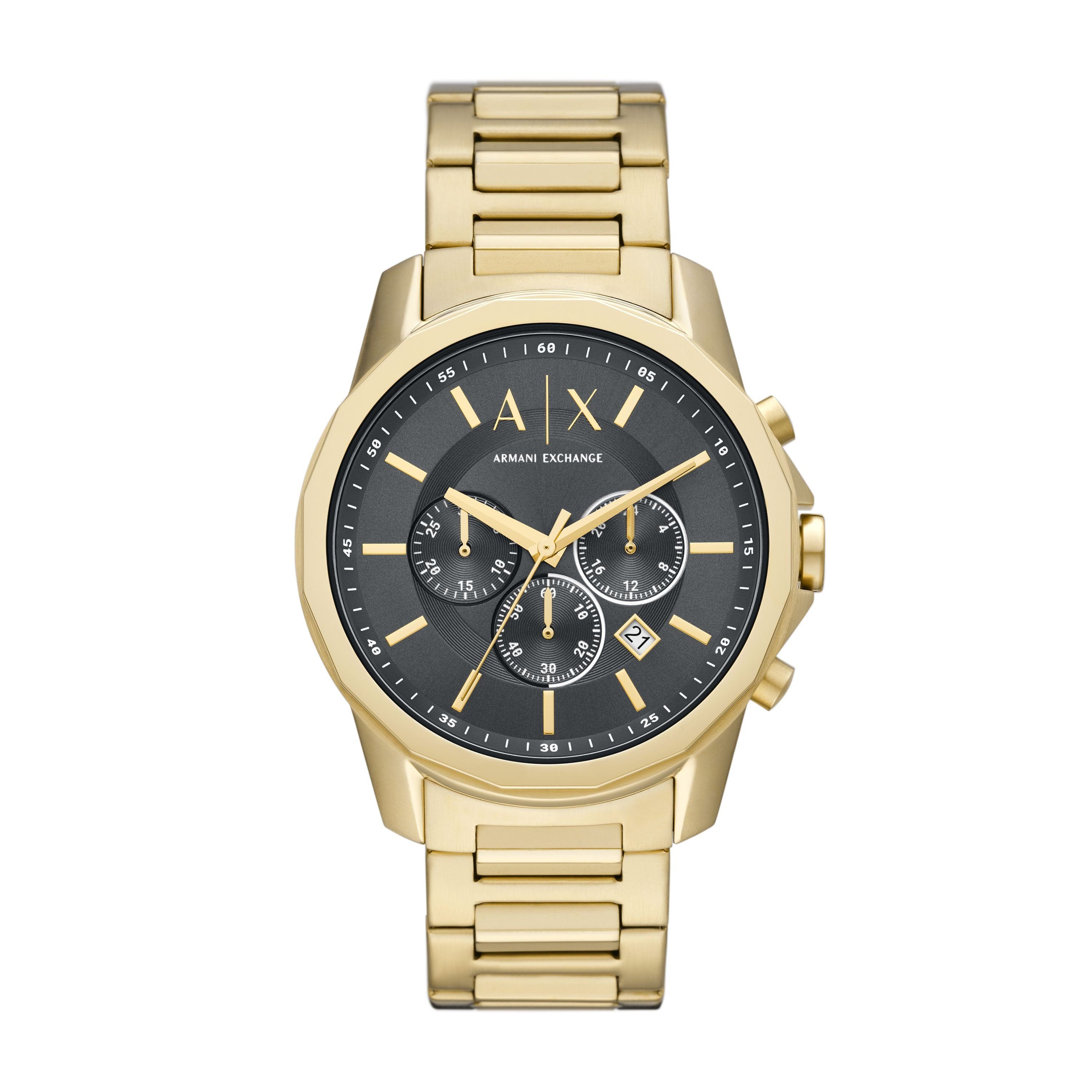 ARMANI EXCHANGE Quarzuhr Edelstahl günstig online kaufen