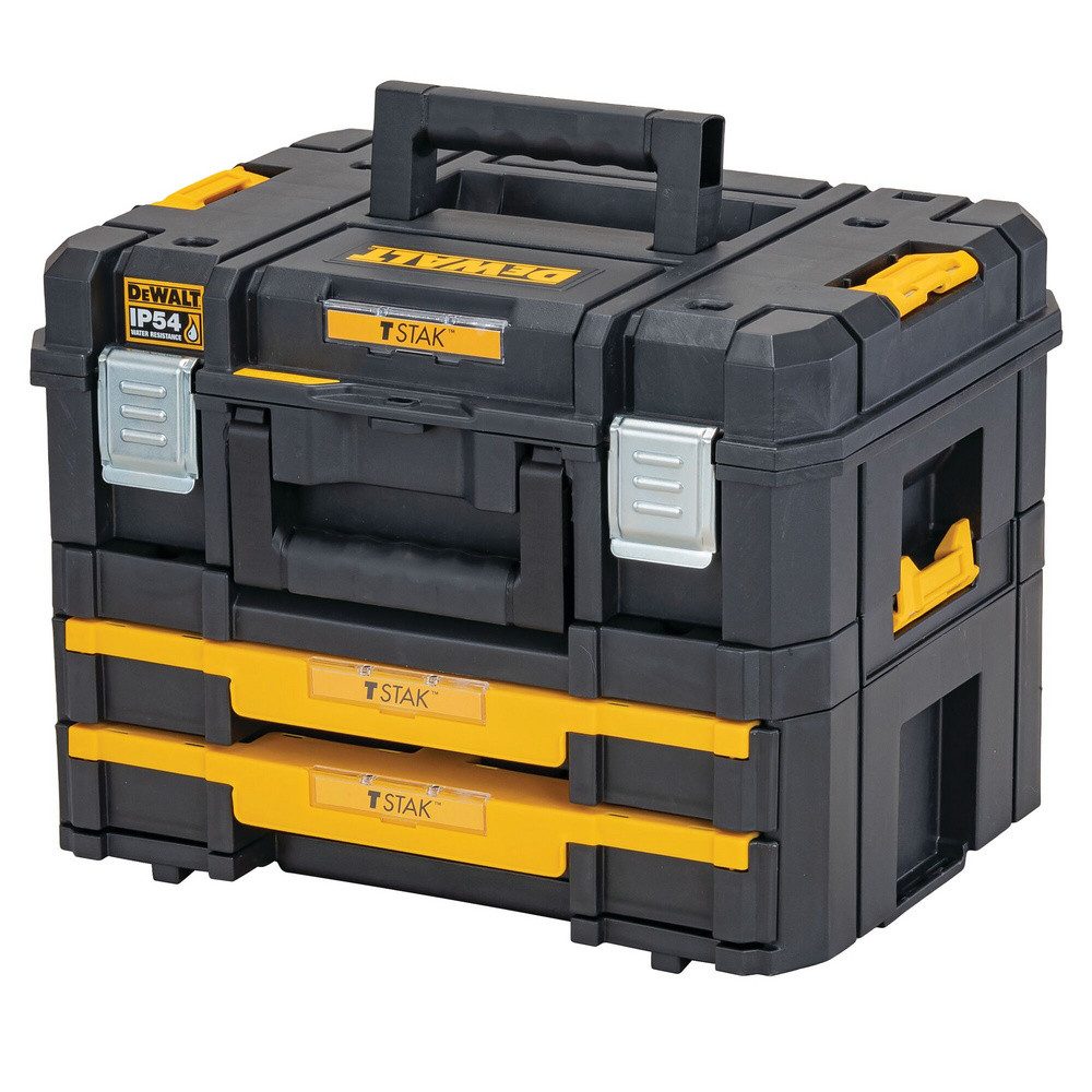 DeWalt Werkzeugbox DEWALT DWST83395-1 DWST83395-1 Werkzeugkasten unbestückt Schwarz, Gel