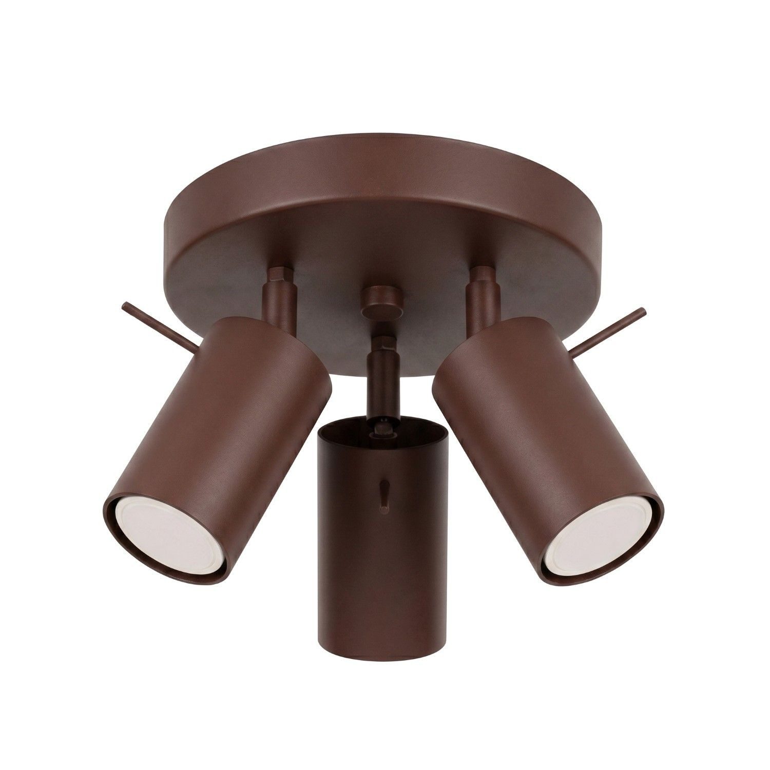 Licht-Erlebnisse Deckenstrahler ETNA, ohne Leuchtmittel, GU10 verstellbar 25.7 cm breit 3-flammig Modern