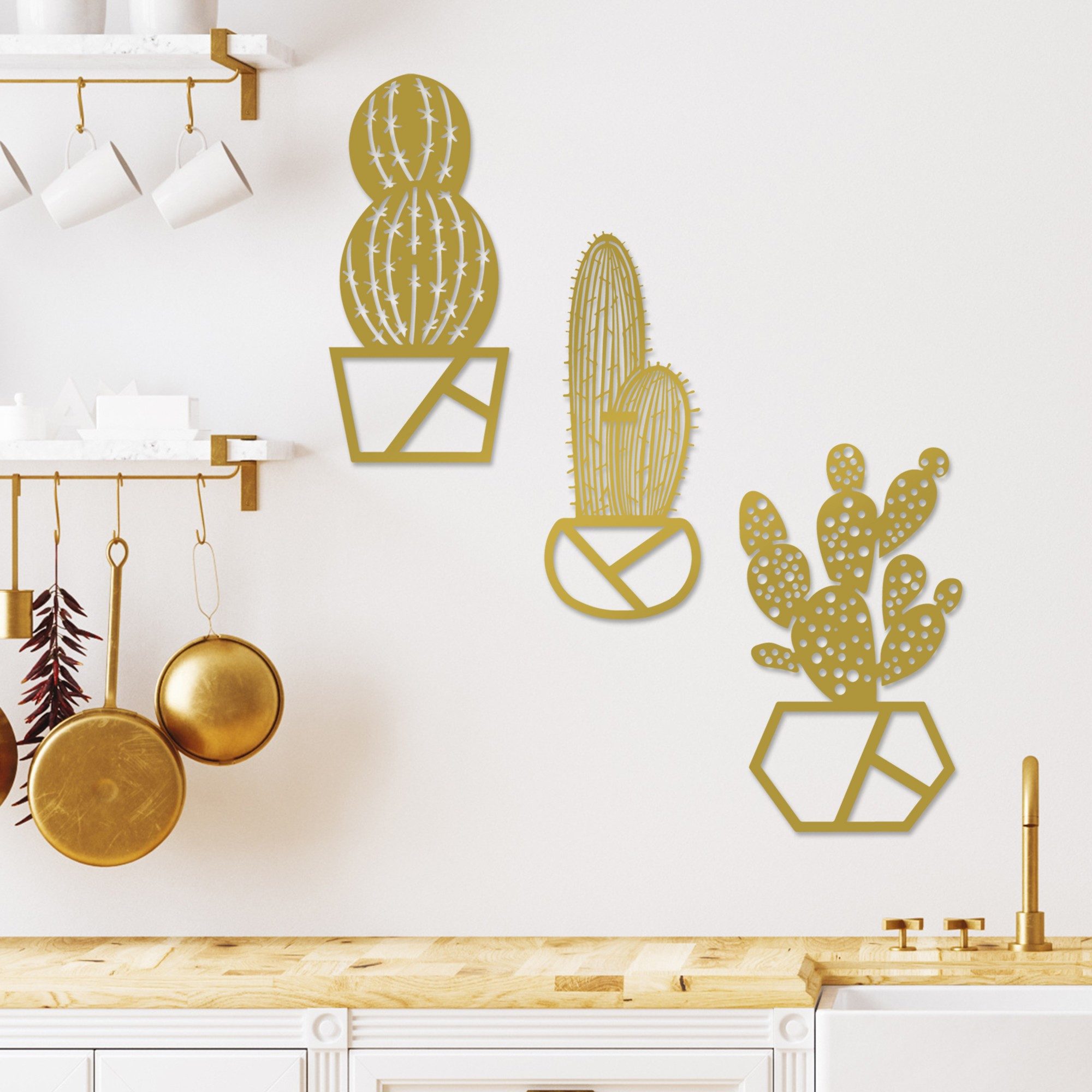 Wallity Wanddekoobjekt 100% METAL, L3606 günstig online kaufen
