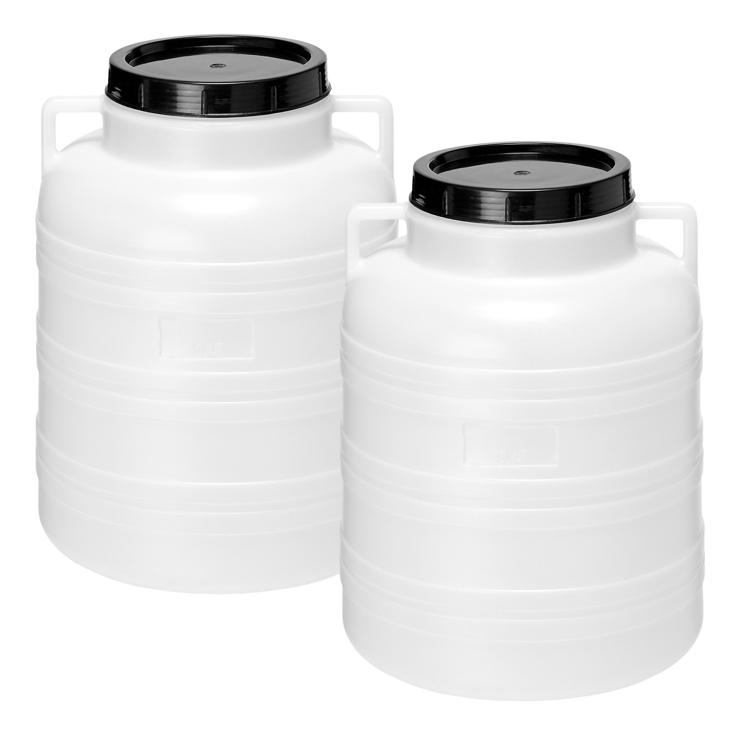 Garronda Regentonne Set 40 Liter Futtertonne BPA-frei Lebensmittel-Fass GD-0127, 40 l, (2-tlg), BPA-Frei