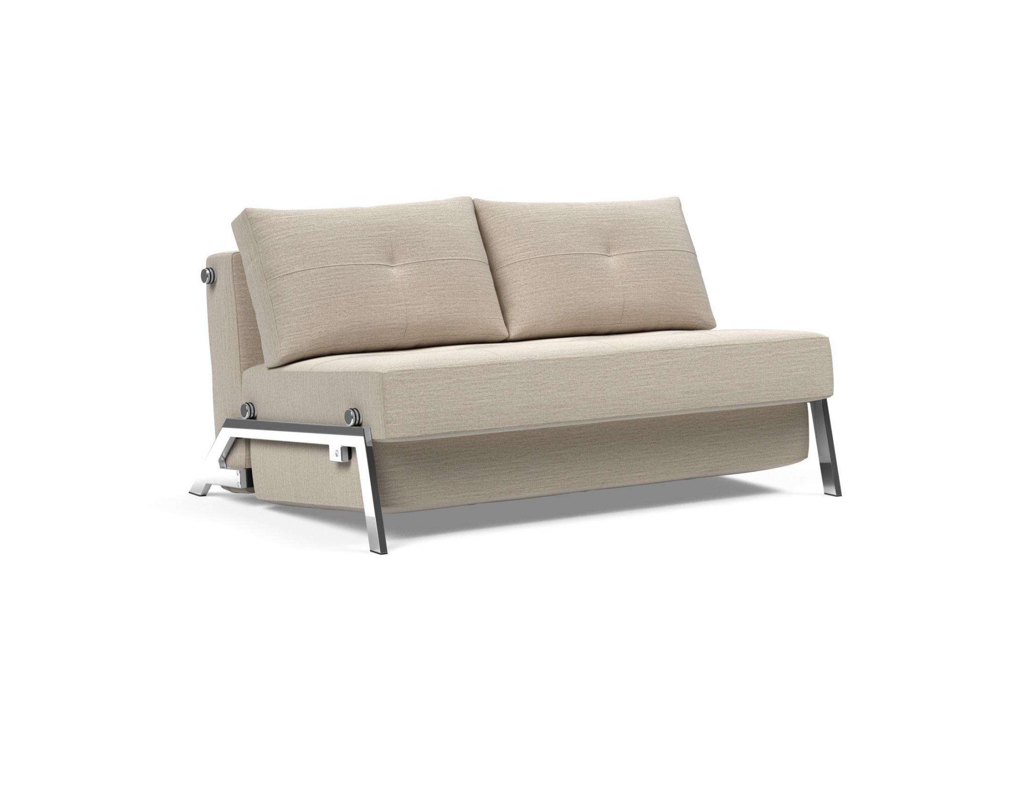 INNOVATION LIVING ™ Schlafsofa Cubed Klappsofa, hochwertige Schlaffunktion, Design und extra Komfort, Frontauszug, sehr platzsparend, abgewinkelt Sitzen, waagerecht liegen