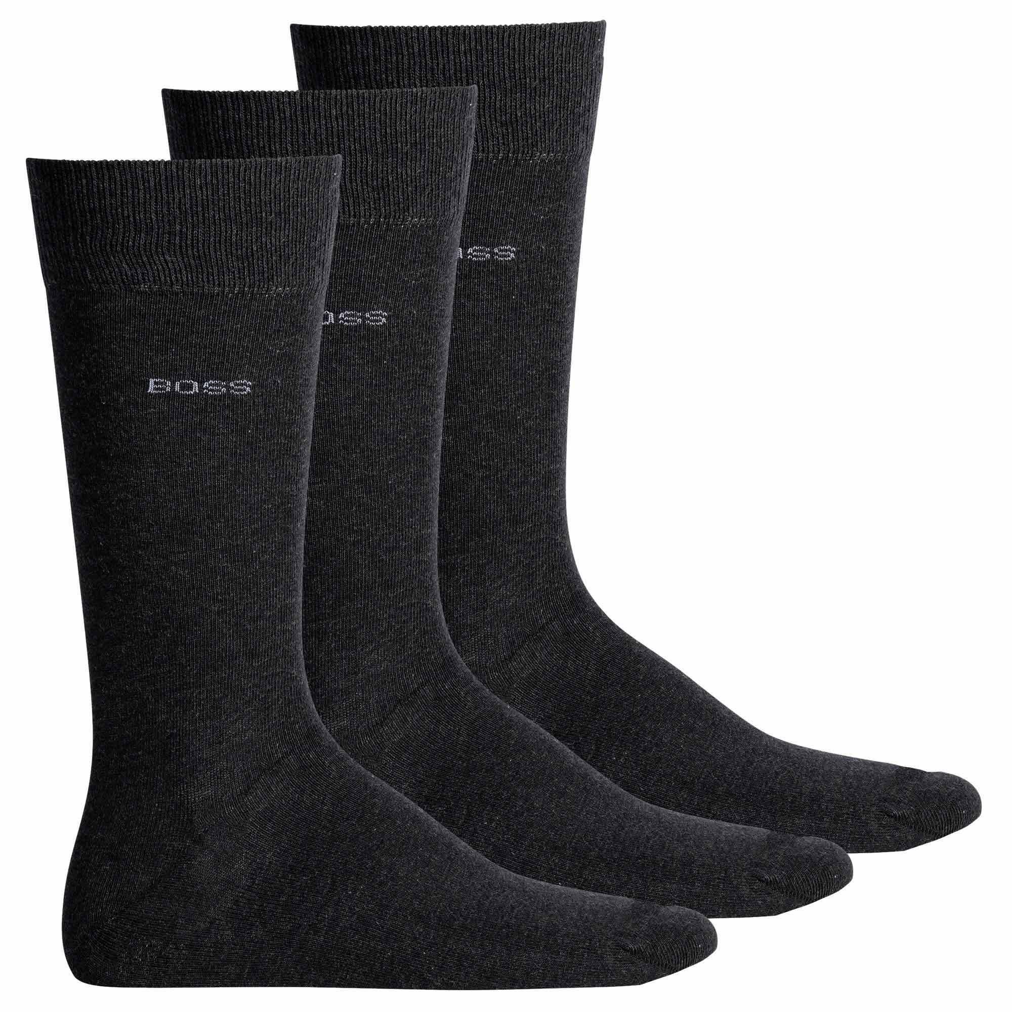 BOSS Kurzsocken Herren Socken, 3er Pack - 3P RS Uni Colors CC