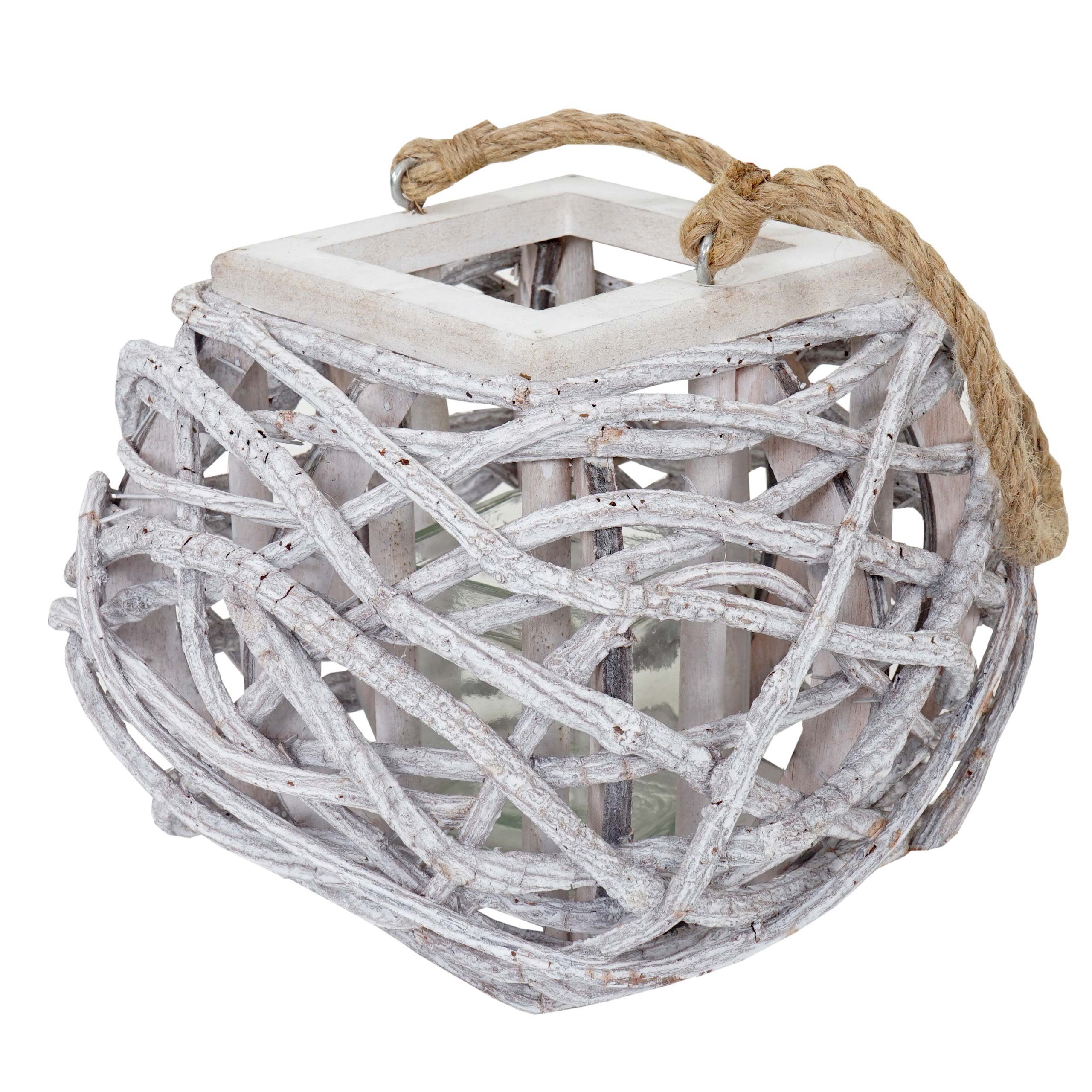 MCW Windlicht Windlicht-40, Zum Stellen oder Hängen, Mit Glaseinsatz