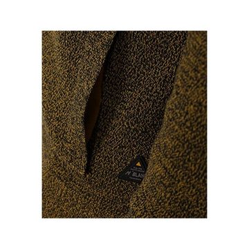 VENTI V-Ausschnitt-Pullover gelb passform textil (1-tlg)