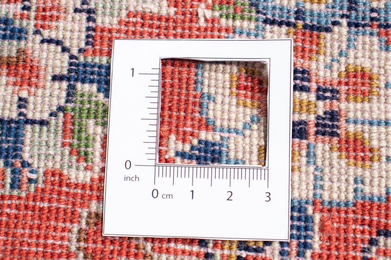 cm 204 - Royal Perser 318 Handgeknüpft, rechteckig, Zertifikat mit x morgenland, Orientteppich mm, 10 - Höhe: beige, Einzelstück - Wohnzimmer,