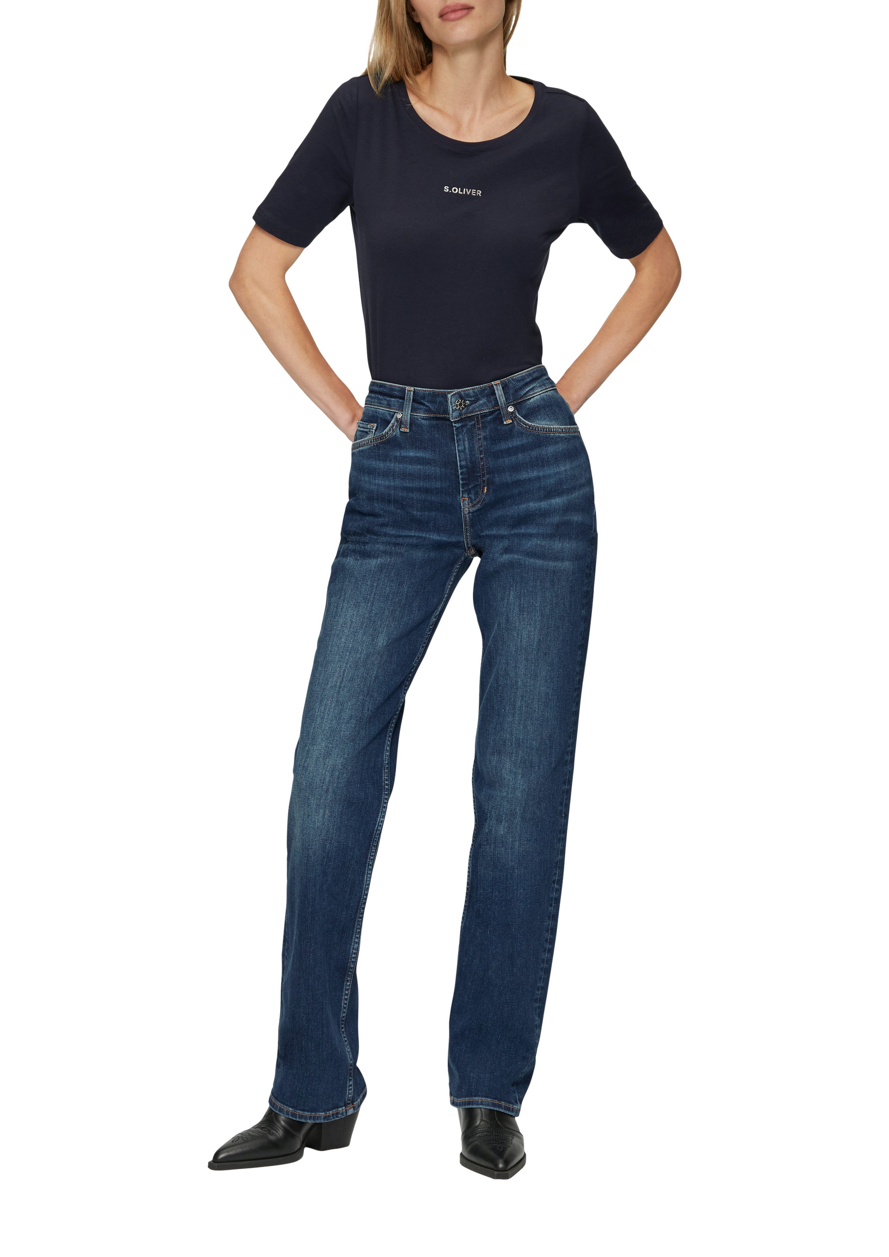 s.Oliver Straight-Jeans KAROLIN im Five-Pocket Style günstig online kaufen