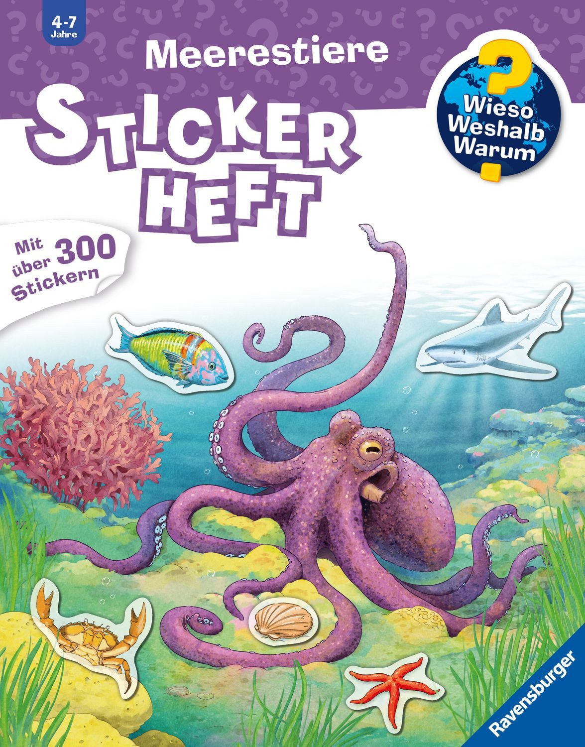 Wieso? Weshalb? Warum? Stickerheft - Meerestiere / diverse