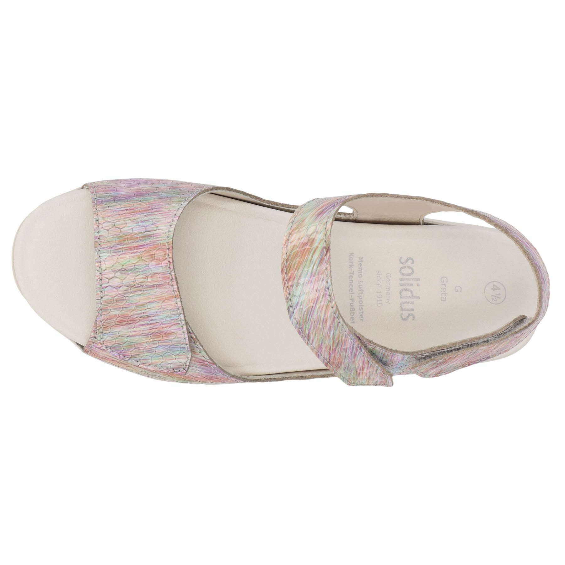 SOLIDUS Solidus Erwachsene Solidus Greta Sandale Leder Klettschuh
