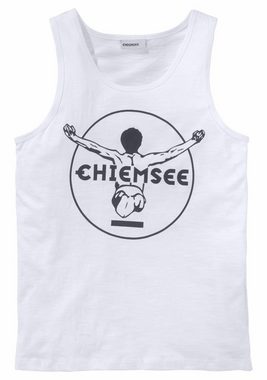 Chiemsee Tanktop BASIC mit Logo-Druck in Kontrast