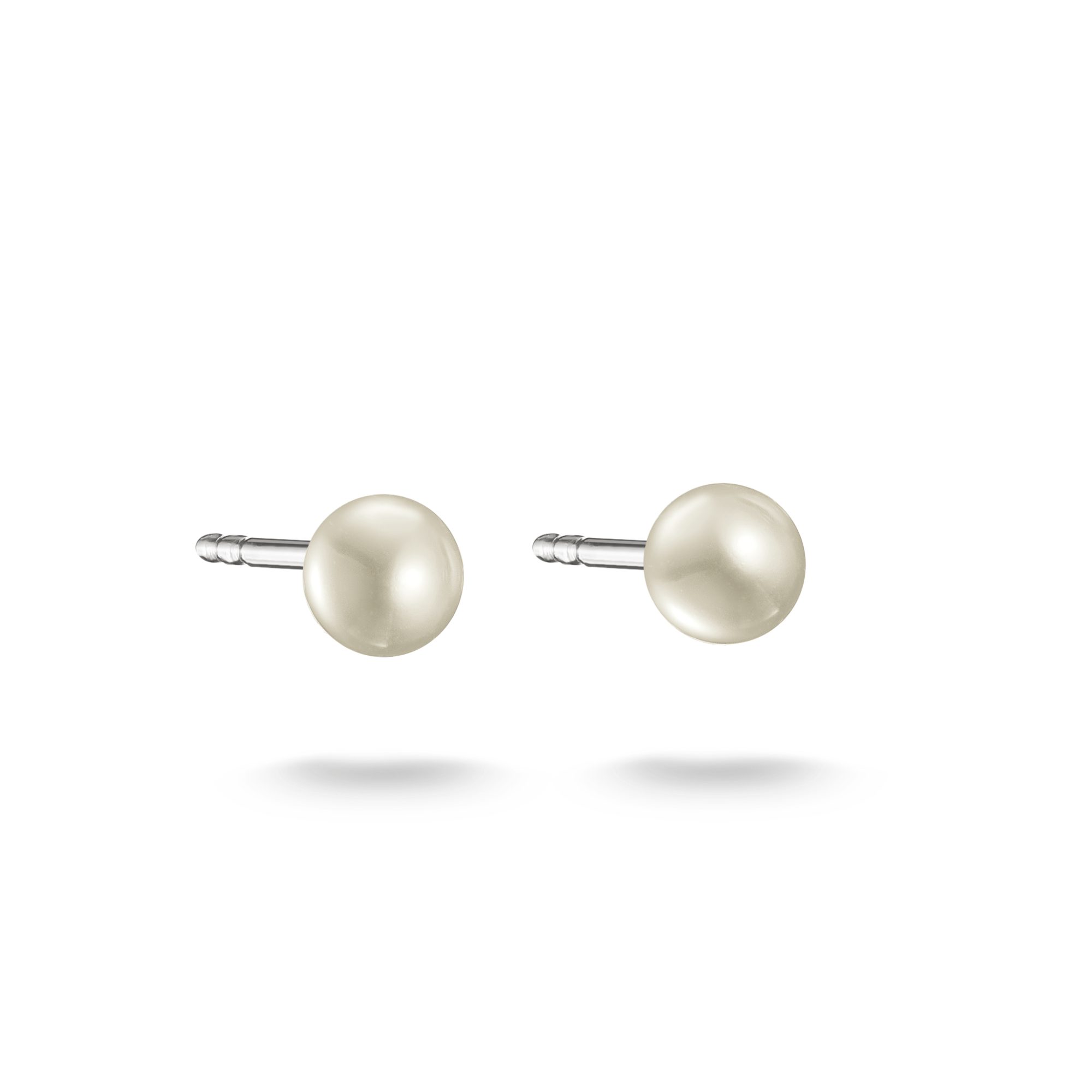 THOMAS SABO Paar Ohrstecker Perlen-Ohrstecker Silber, mit Süßwasserzuchtperle