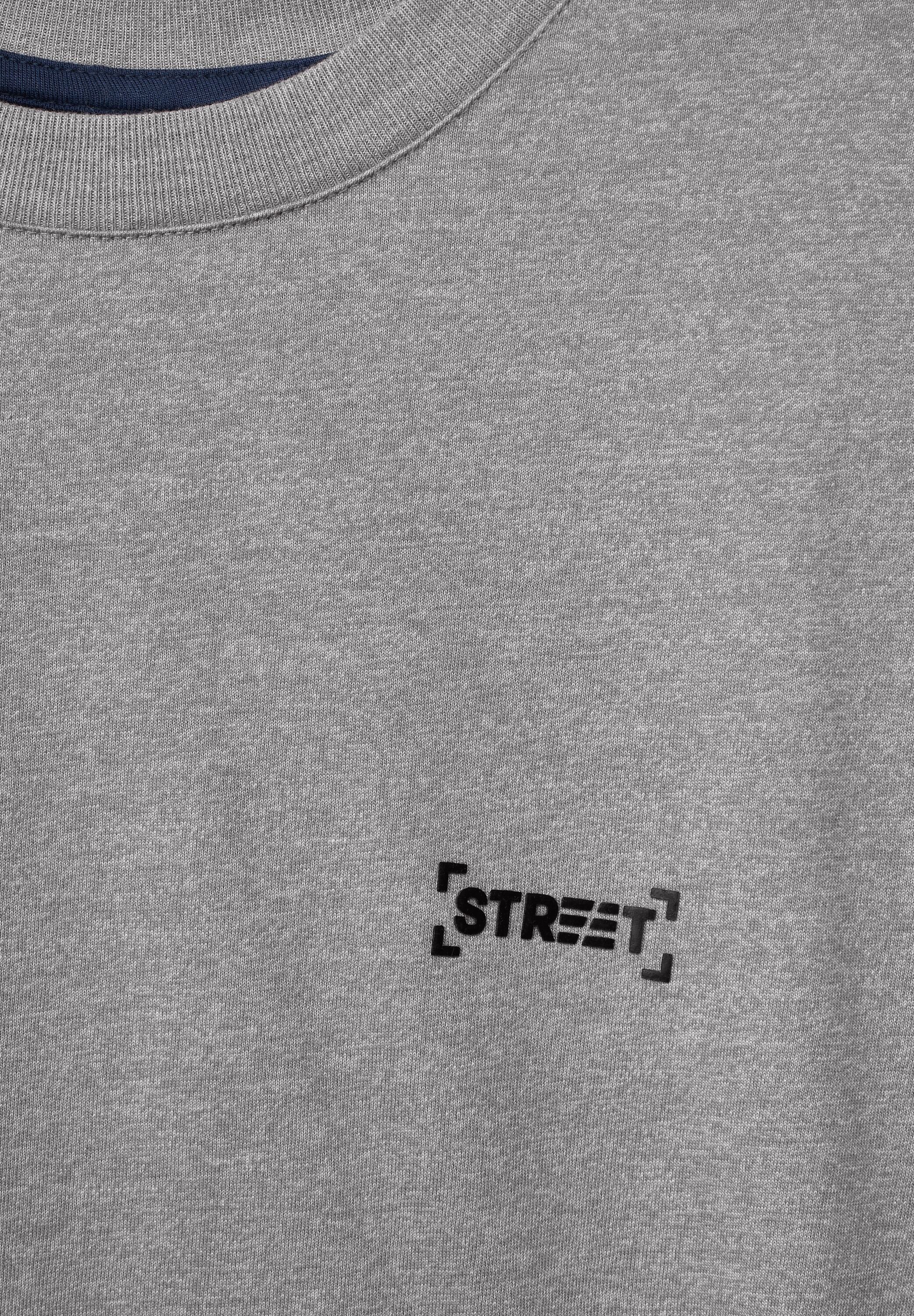 STREET ONE MEN grey stone T-Shirt