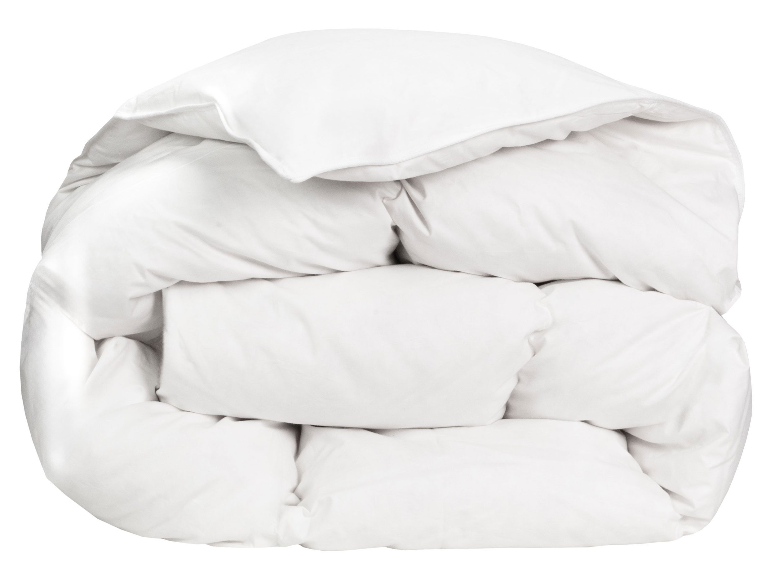 ZOLLNER Daunenbettdecke, Bezug: 100% Baumwolle, 135 x 200 cm, 85% Federn, 15% Daune, vom Hotelwäschespezialisten