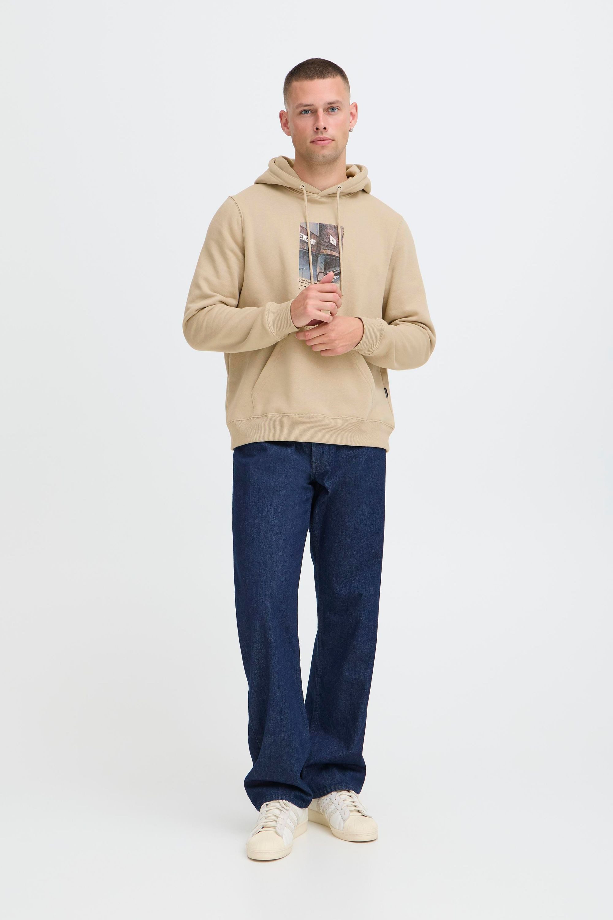 Blend Kapuzenpullover BHIstvan Stilvoller Hoodie mit Kapuze und Fotoprint