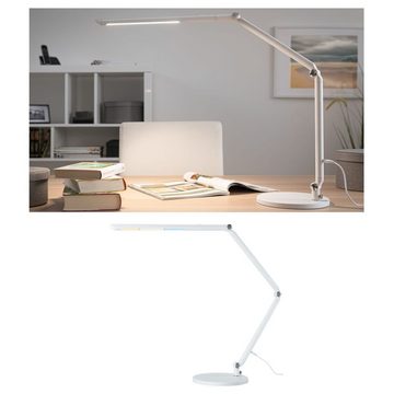 Paulmann LED Tischleuchte LED Tischleuchte Flexbar in Weiß 10,6W 700lm, keine Angabe, Leuchtmittel enthalten: Ja, fest verbaut, LED, warmweiss, Tischleuchte, Nachttischlampe, Tischlampe