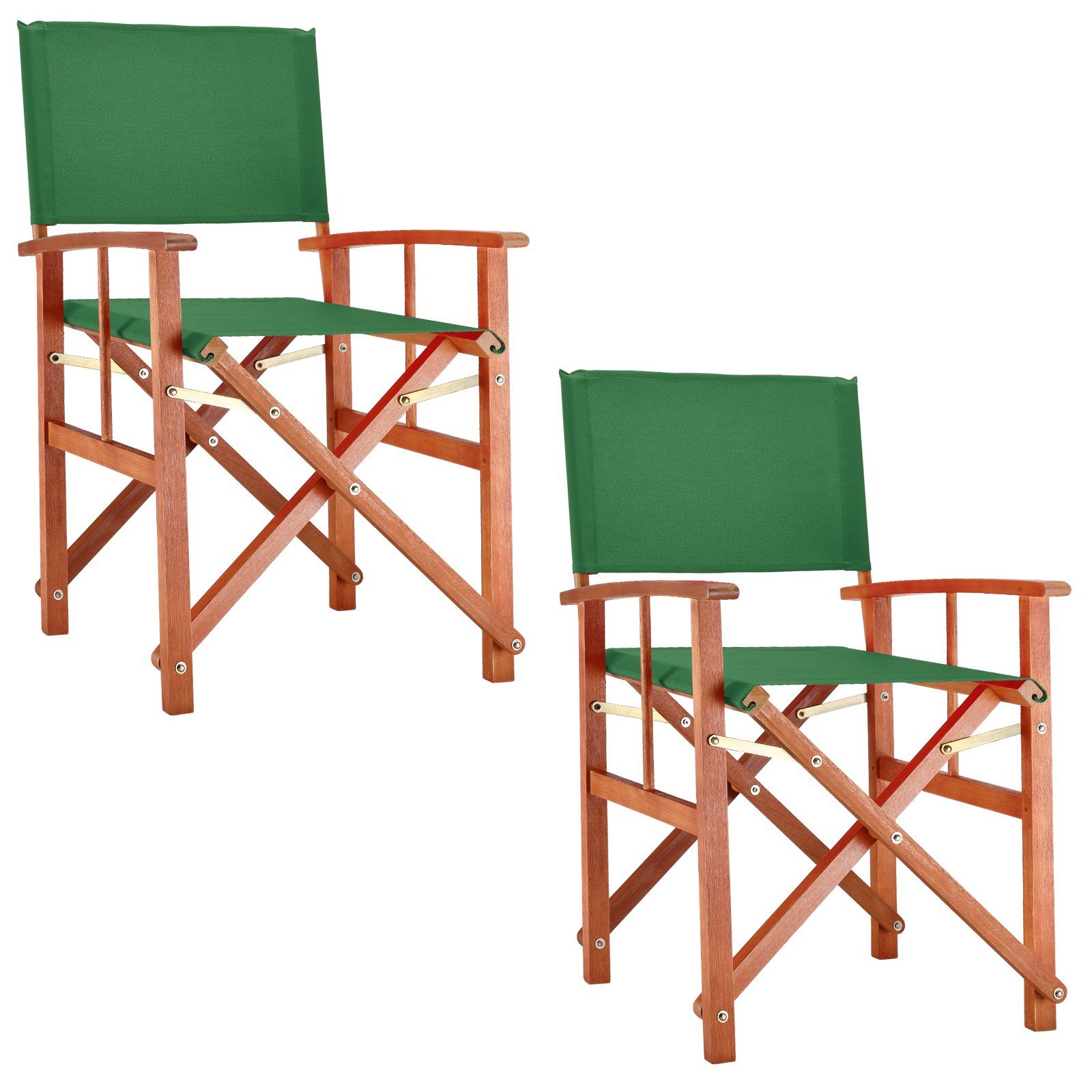 Casaria Regiestuhl Cannes (2 St), Grün günstig online kaufen