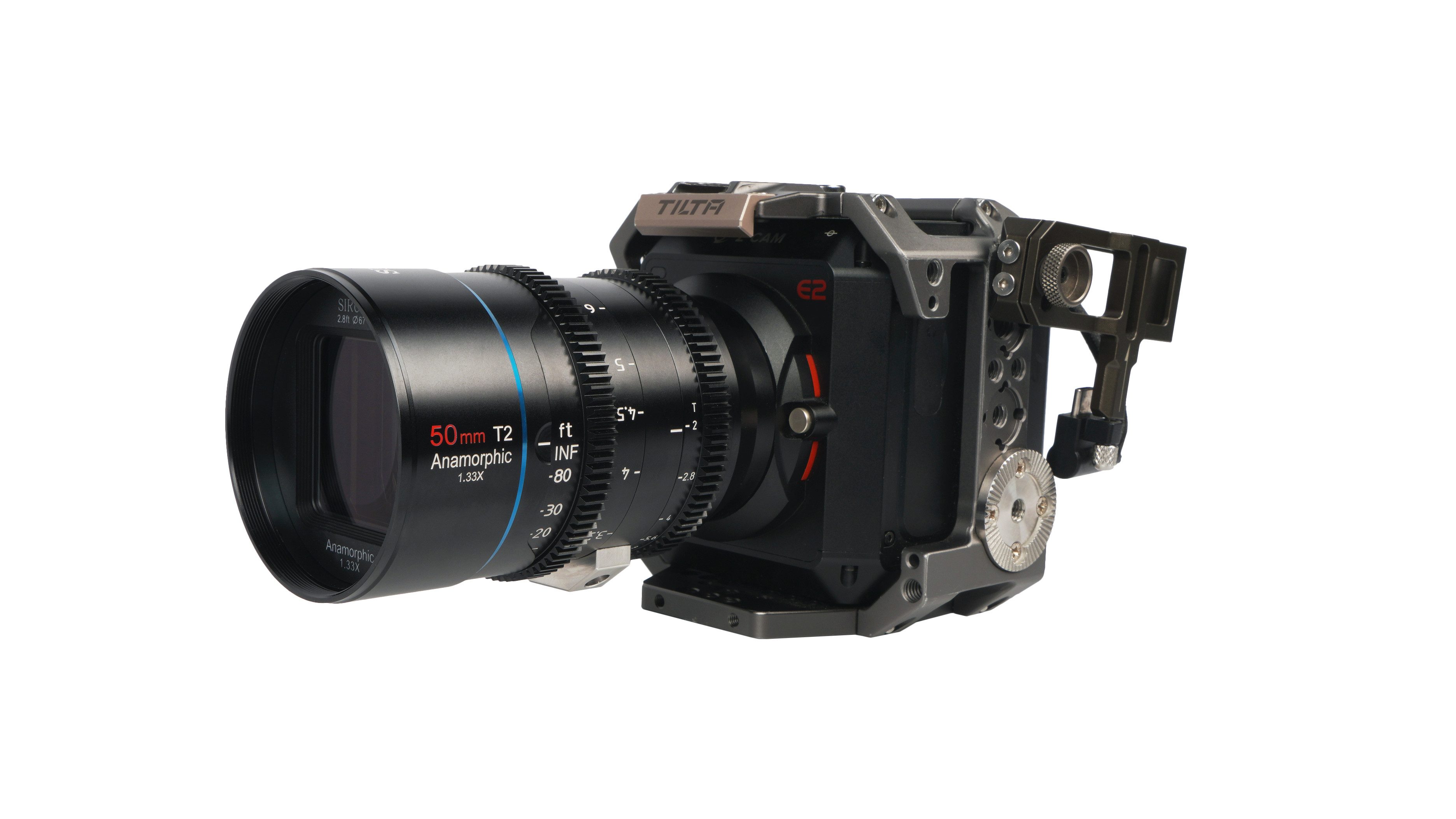 SIRUI SR 50mm Objektiv, (f1.8 1.33X anamorphes Objektiv X/E/MFT/RF/L Mount)