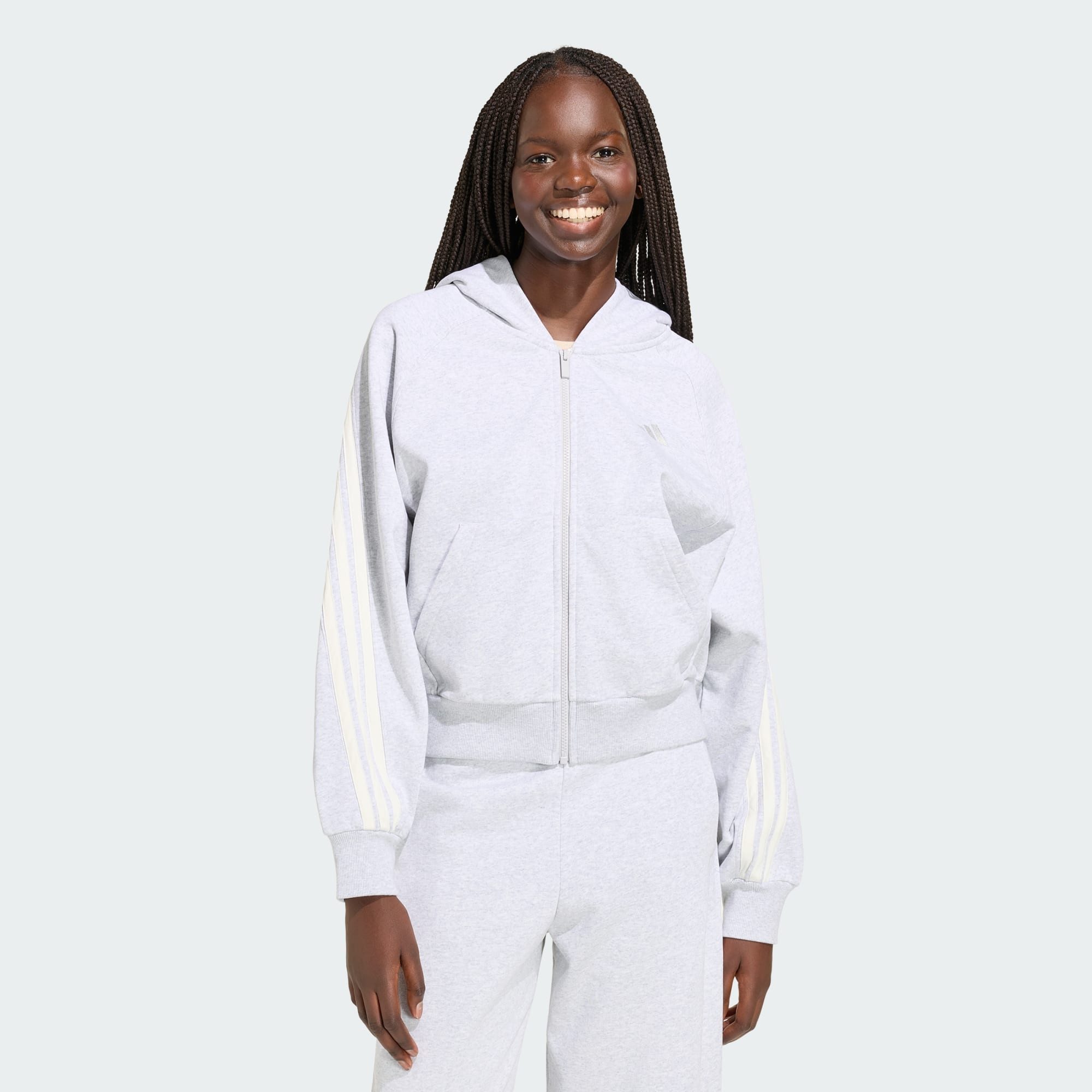 adidas Sportswear Funktionsjacke ADIDAS KIT 3-STREIFEN KAPUZENJACKE (1-St)
