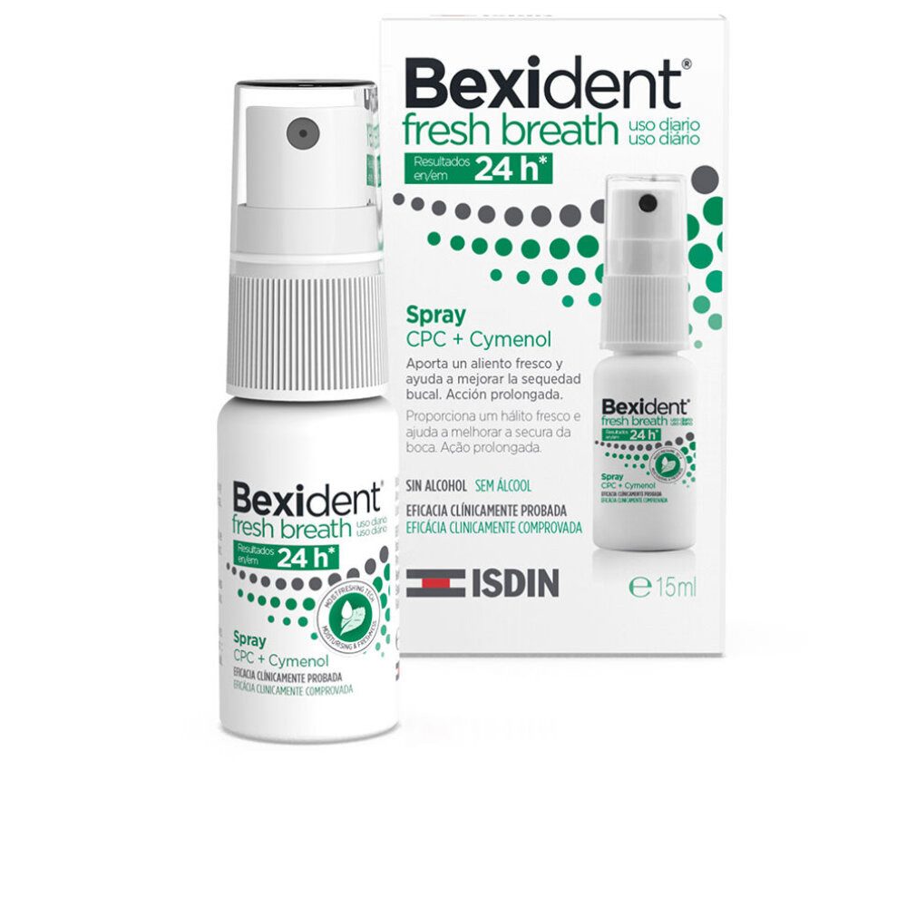 Isdin Mundspülung Bexident Fresh Breath Oral Spray 15ml, (Packung)