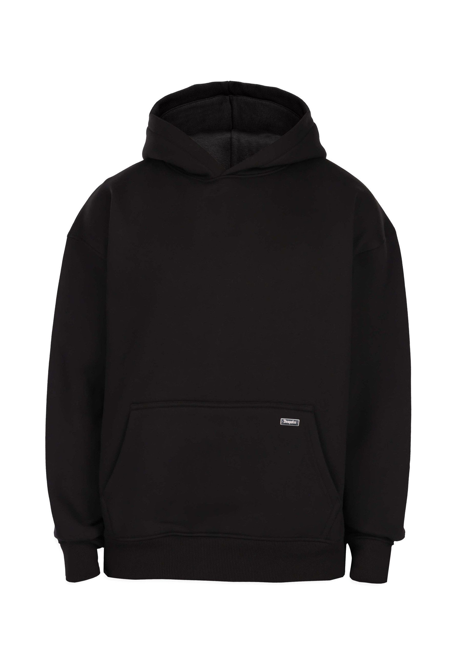 Dropsize Kapuzenpullover Dropsize SPLIT FROTTEE EMBO HOODIE (1-tlg)