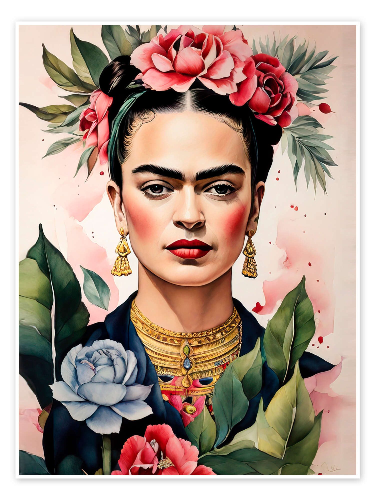 Posterlounge Poster nobelart, Frida Kahlo mit günstig online kaufen
