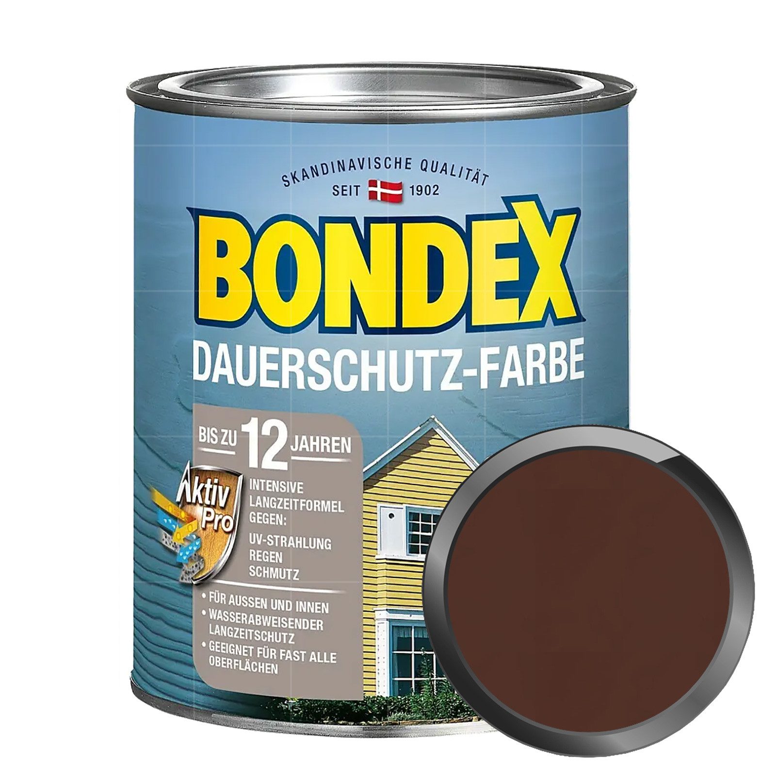 Bondex Wetterschutzfarbe Dauerschutz-Farbe - 0.75 Ltr