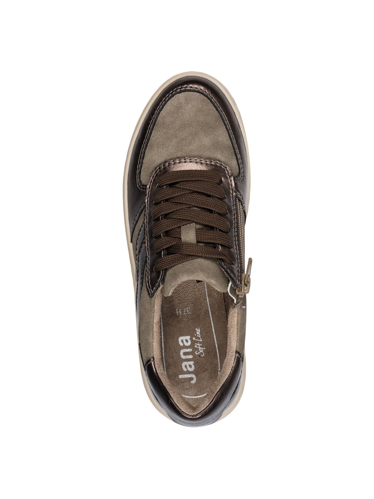 Jana ICEBERG-SOLE, Vegan, Mehrweite mit Schnürsenkel Sneaker Vegan