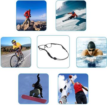 zggzerg Brillenkette Brillenband,Brillenhalter geeignet für Sport & Freizeit,Wasserfest